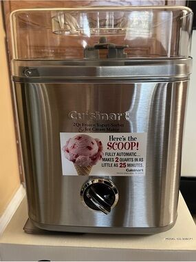 Cuisinart Pure Indulgence™ Ice Cream Maker